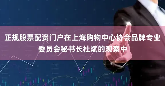 正规股票配资门户在上海购物中心协会品牌专业委员会秘书长杜斌的观察中