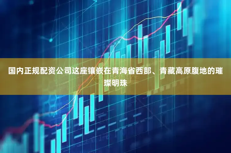 国内正规配资公司这座镶嵌在青海省西部、青藏高原腹地的璀璨明珠