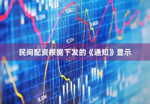 民间配资根据下发的《通知》显示