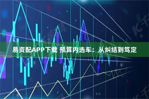 易资配APP下载 预算内选车：从纠结到笃定